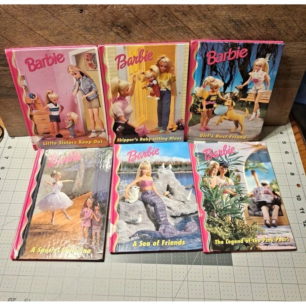 Vintage Barbie Book Lot- Scrapping Crafting Condition